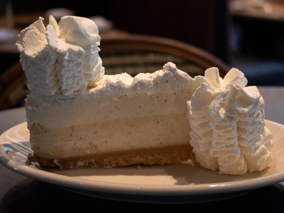 vanilla bean- the cheesecake factory