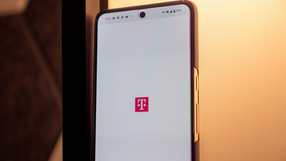  The T-Mobile Logo on a Google Pixel 8 Pro. 