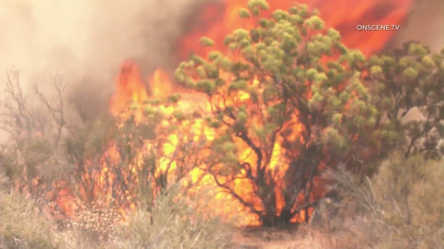 Nixon Fire in Riverside County