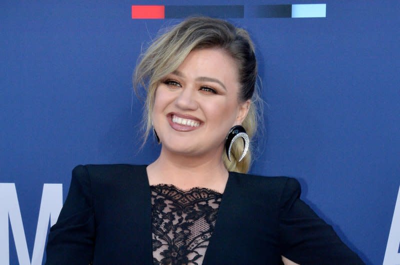 Kelly Clarkson attends the 54th annual Academy of Country Music Awards held at the MGM Grand Garden Arena in Las Vegas in 2019. File Photo by Jim Ruymen/UPI