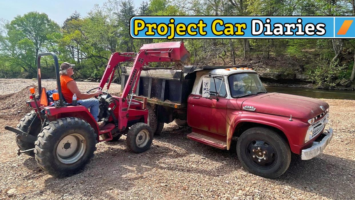 My 1966 Ford Dump Truck Is Still Sputtering Along, but I Want It To Sing photo