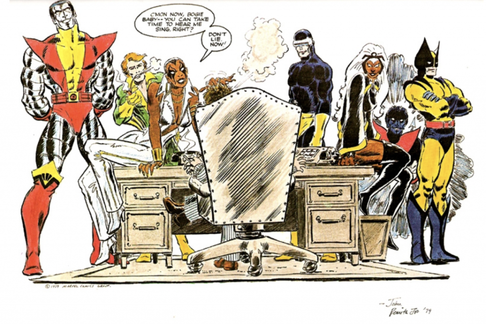 X-Men Dark Phoenix Dazzler Grace Jones John Romita Jr.