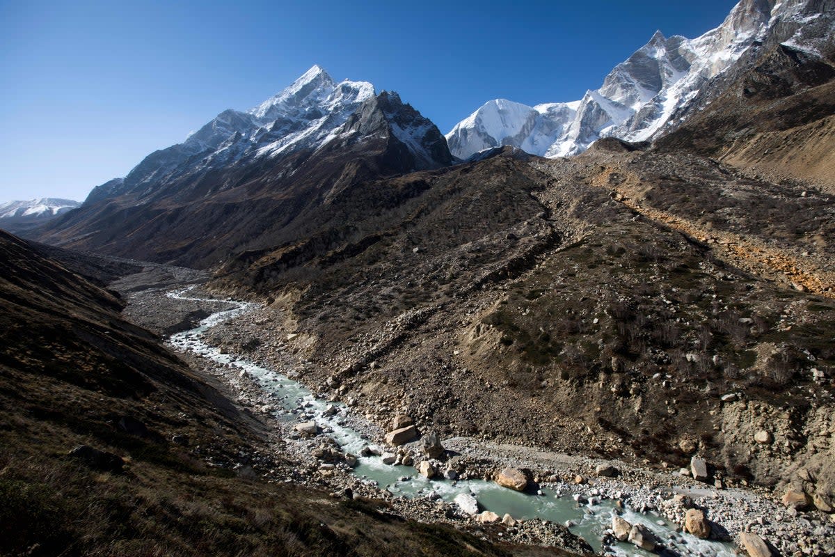 Himalayan glaciers are a source for freshwater for 16 rivers   (AFP/Getty)