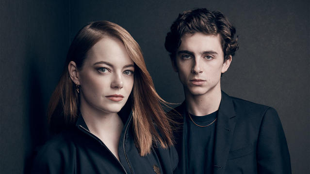 Emma Stone Timothee Chalamet on How They Dealt With Young Fame