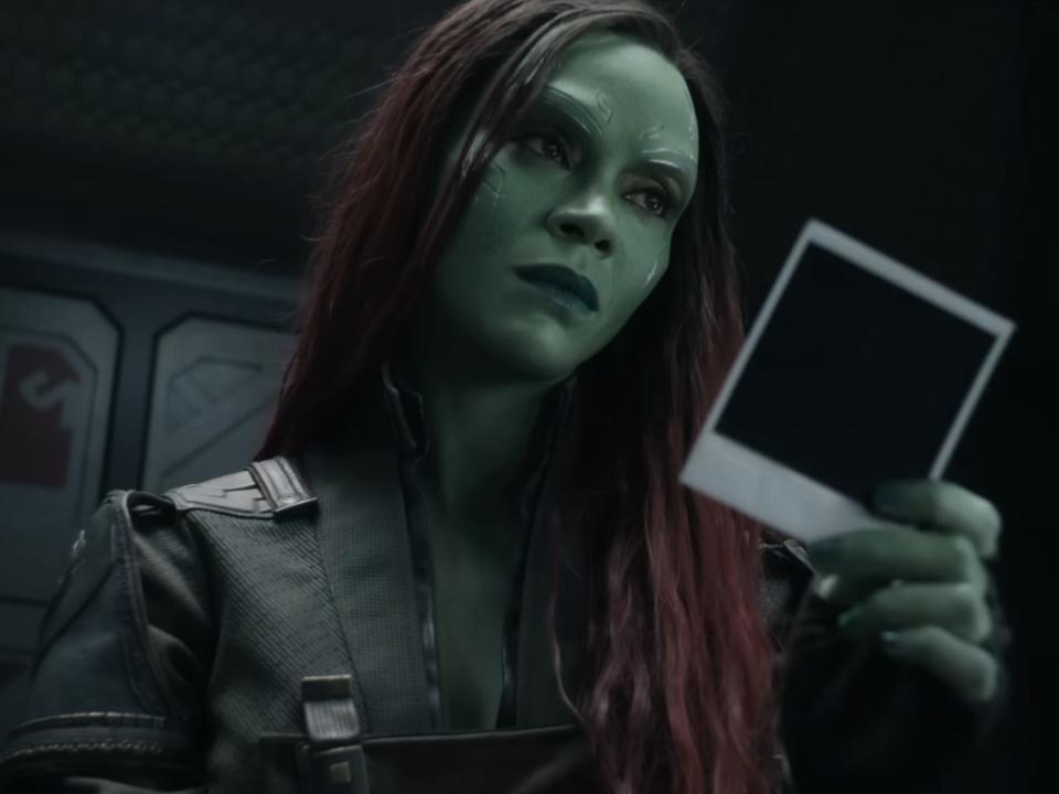 Gamora in Guardians of the Galaxy Vol 3