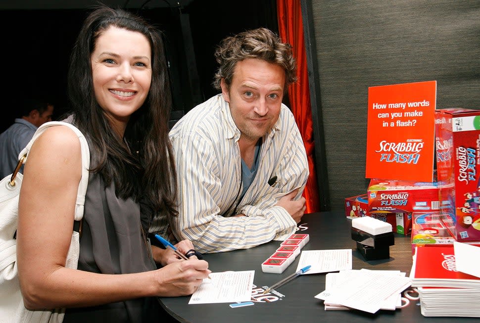 Lauren Graham and Matthew Perry