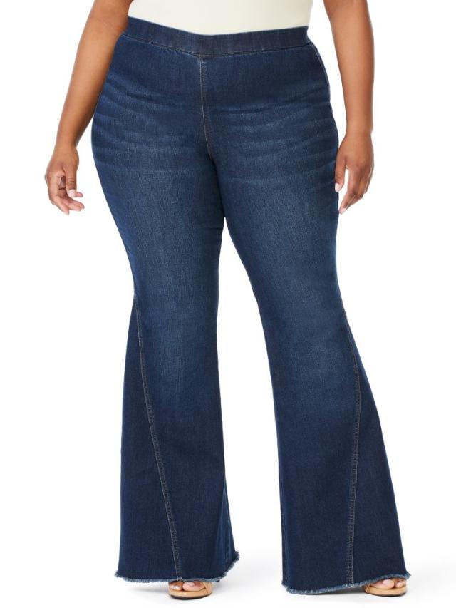 Sofia Jeans by Sofia Vergara Women's Melisa High Waist Flare Jeans