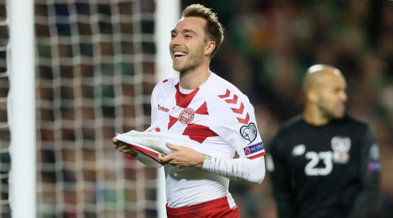 Eriksen fired Denmark into the World Cup finals on Tuesday night with a stunning hat-trick in Denmark’s 5-1 win against the Republic of Ireland