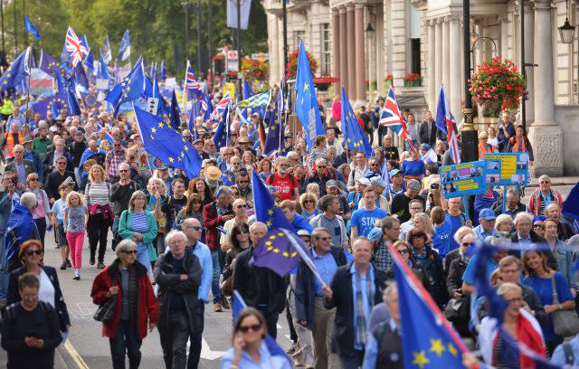 Anti-Brexit protesters