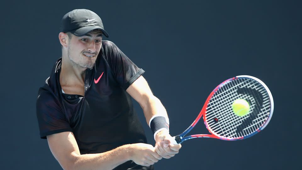 Tomic has been given a fresh reality check. Pic: Getty