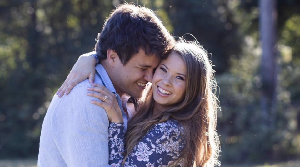 Bindi Irwin is engaged to Chandler Powell. (Photo: Bindi Irwin via Instagram)