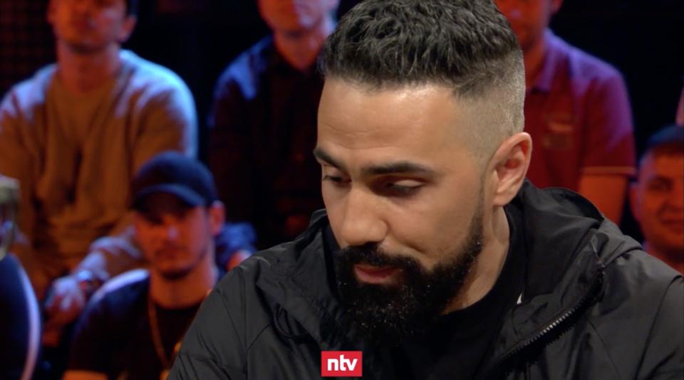 So ganz glücklich schien Bushido mit dem öffentlichen Diskurs über seine Rap-Kollegen nicht zu sein. (Bild: Screenshot ntv.de)