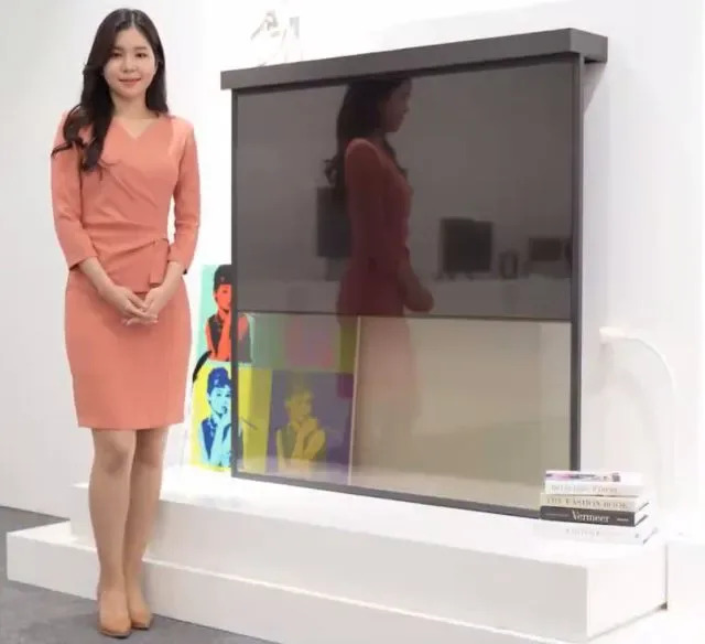 LG Display Transparent OLED