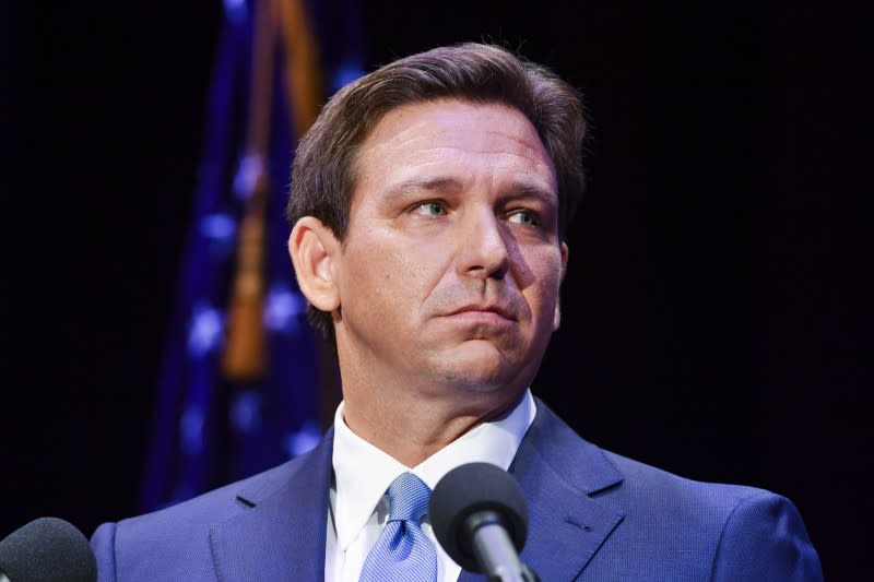 2022年美國期中選舉，共和黨籍的佛羅里達州州長迪尚特（Ron DeSantis）連任成功，黨內地位大幅提升（AP）