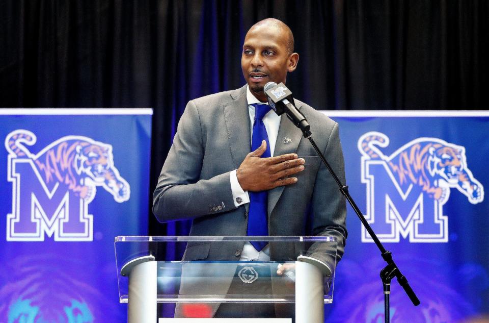 Penny Hardaway was introduced as Memphis men's basketball coach in March 2018.