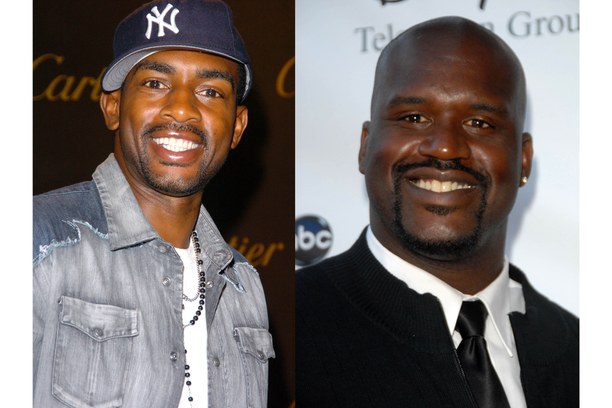 Bill Bellamy and Shaquille O'Neal