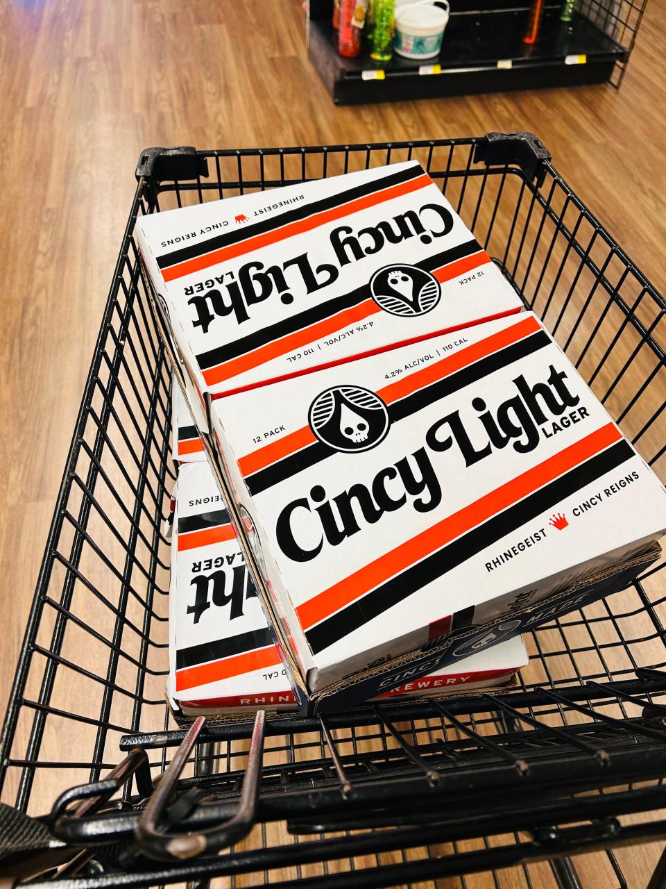 Sales of Rhinegeist's Cincy Light has exceeded all expectations since 12-pack of cans hit shelves at Party Source and other retailers in August.