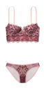 <p><i><a href="https://www.victoriassecret.com/lingerie/dream-angels/lace-fishnet-long-line-balconet-bra-dream-angels?ProductID=303014&CatalogueType=OLS" rel="nofollow noopener" target="_blank" data-ylk="slk:Victoria Secret, bra, £54.09. Briefs, £13.18.;elm:context_link;itc:0;sec:content-canvas" class="link ">Victoria Secret, bra, £54.09. Briefs, £13.18.</a></i></p>