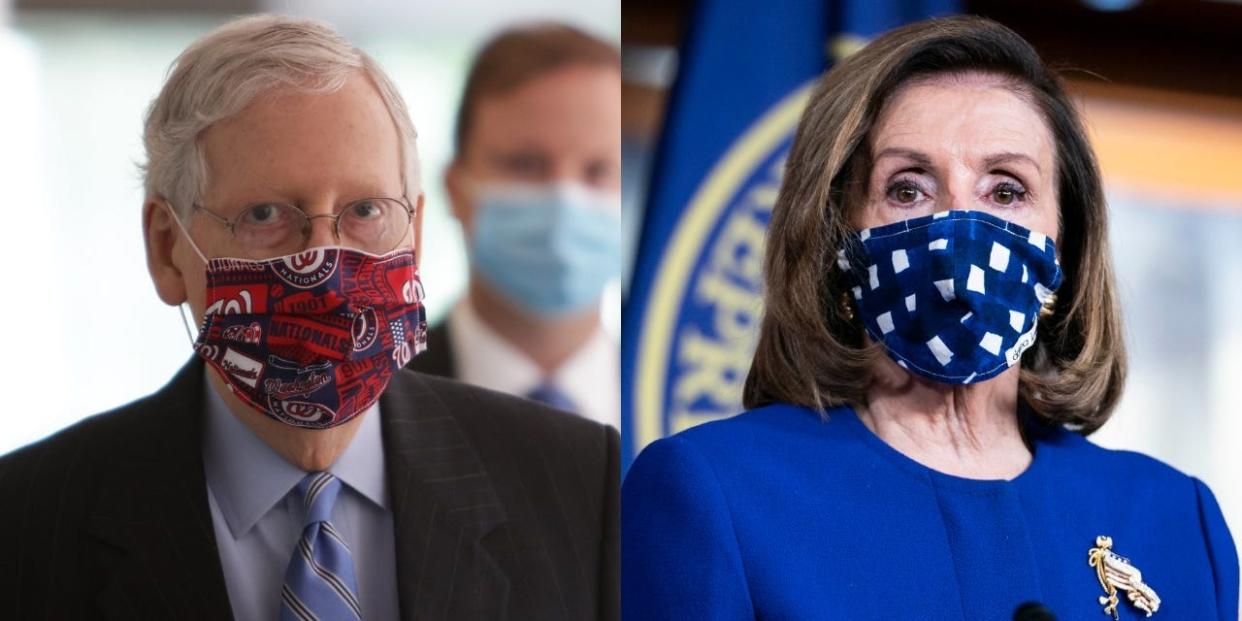 Nancy Pelosi and Mitch McConnell, Congress