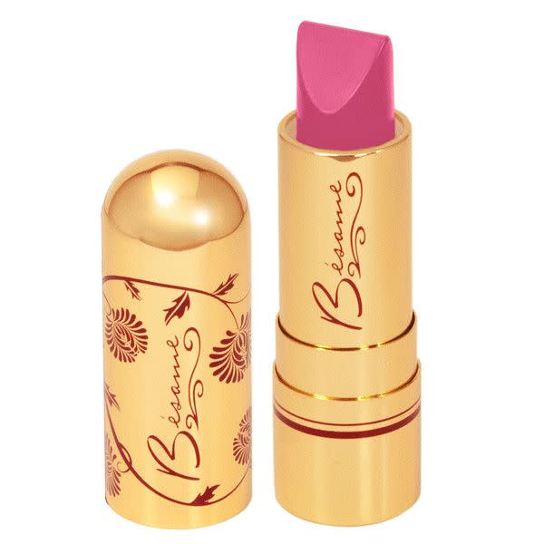 Besame Cosmetics Lipstick in 1955 Exotic Pink