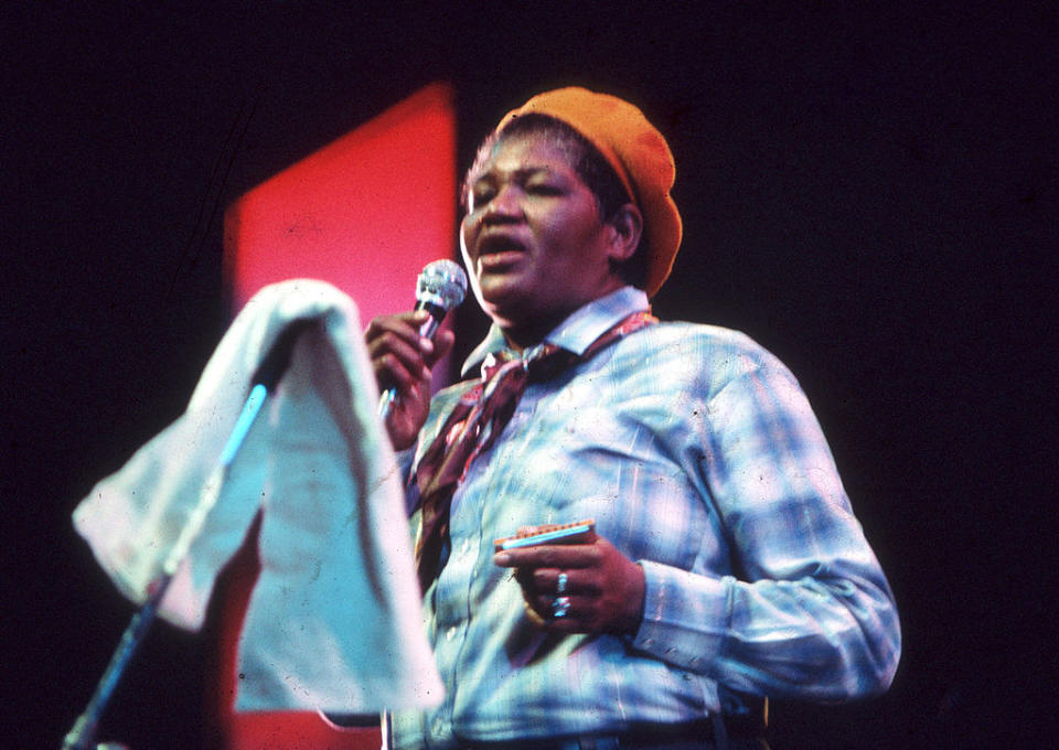 Big Mama Thornton onstage