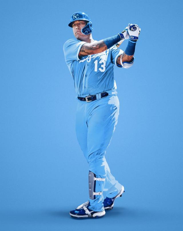 Royals bring back full powder blue uniforms, at least for a game