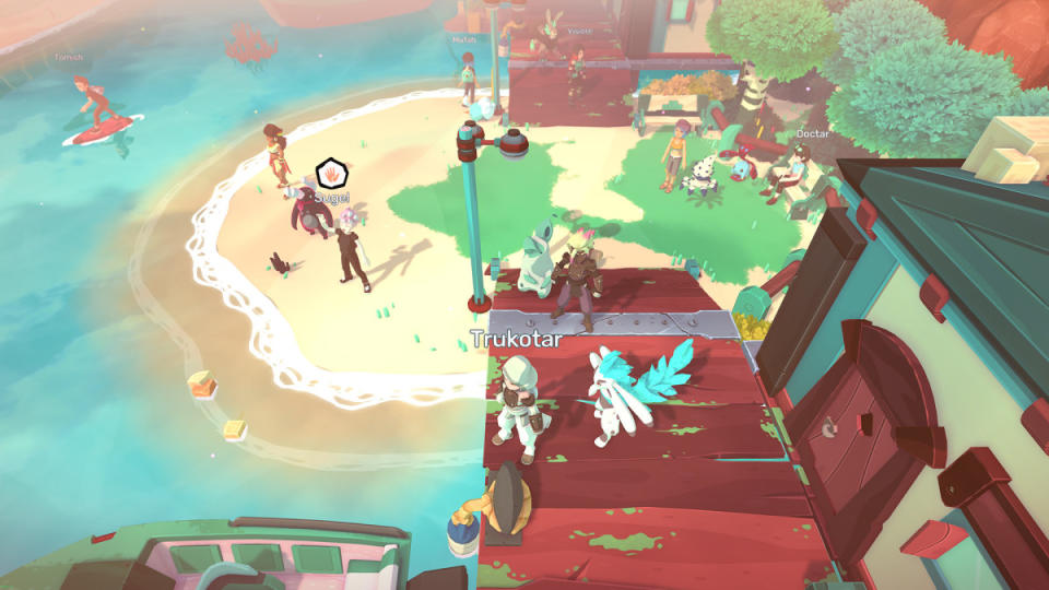 Temtem has MMO elements and an always-connected world. <p>Crema</p>