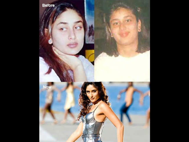 <p><b>7. Kareena Kapoor </b> </p> <p> The Poster face for size-zero- Kareena, was lashed out by critics for her figure when she did Yeh mera dil pyaar ka deewana. But Kareena did a strong comeback in Tashan. She put the screen on fire by flaunting her super sexy and ultra slim body in her debut bikini scene. Her incredible shrinking figure became a national obsession almost overnight.</p>