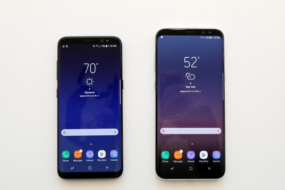 Samsung Galaxy S8 y S8+