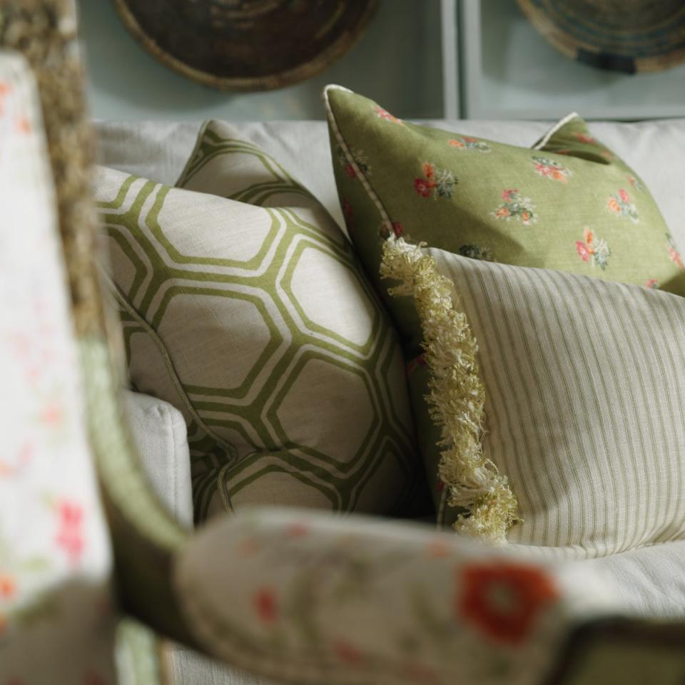 ‘To create a strong style statement, don’t be afraid to mix patterns’ (Andrew Martin)