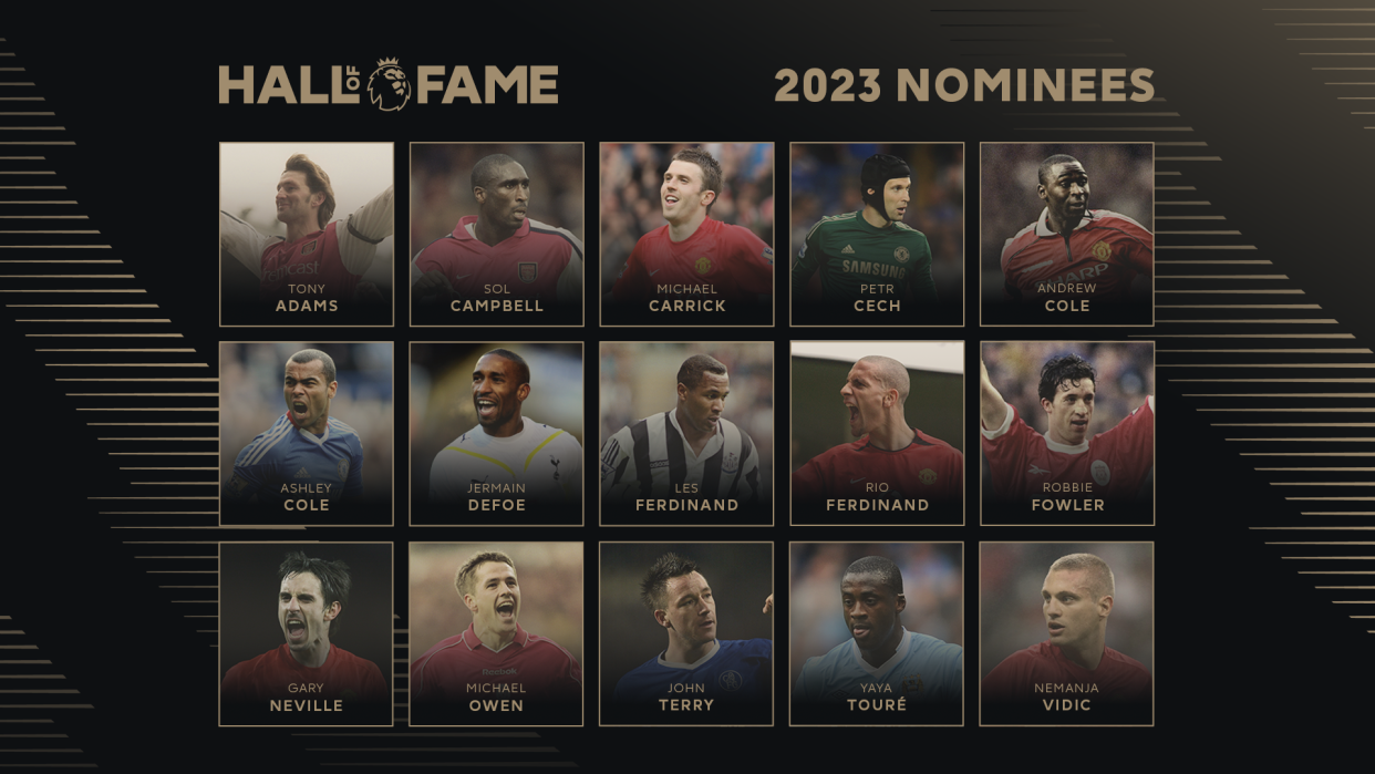  Premier League Hall of Fame 