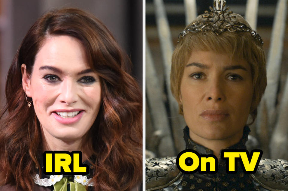 <div><p>"Lena has the coolest style, totally rocks those tattoos, and is also obviously incredibly talented. That's probably why I despise Cersei so much — she acted the hell out of that role."</p><p>—<a href="https://www.buzzfeed.com/emmanz" rel="nofollow noopener" target="_blank" data-ylk="slk:Bagel;elm:context_link;itc:0;sec:content-canvas" class="link ">Bagel</a></p></div><span> Getty Images / HBO</span>