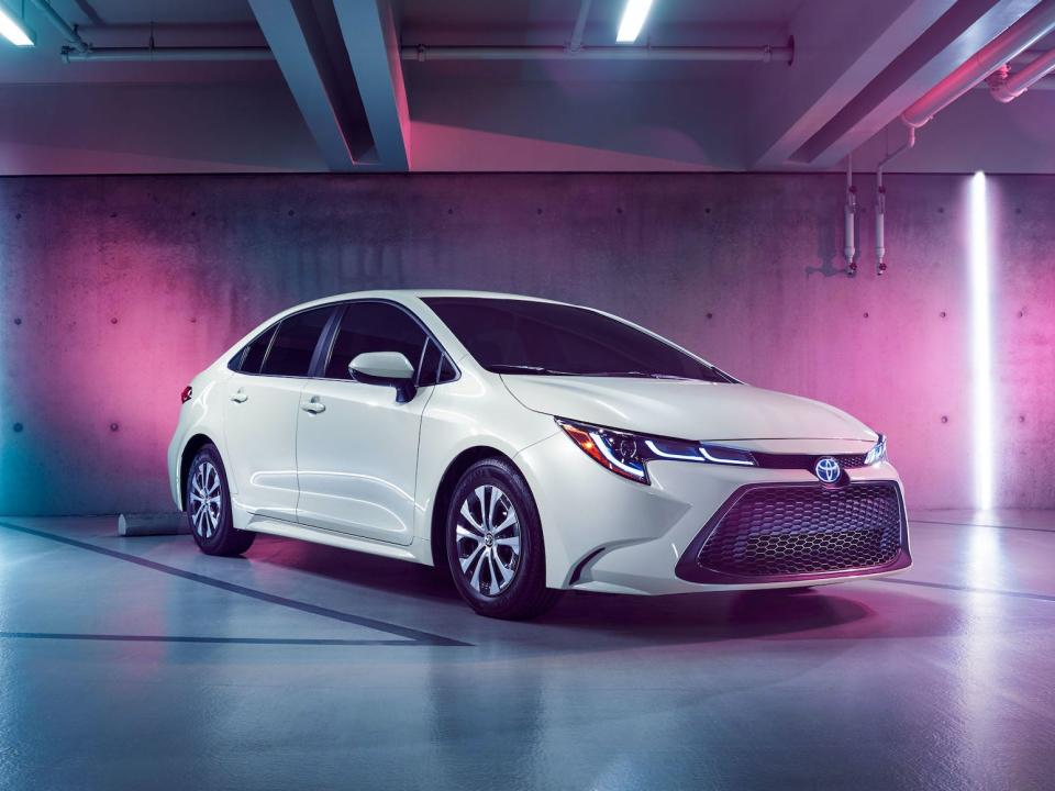 The 2022 Toyota Corolla Hybrid.