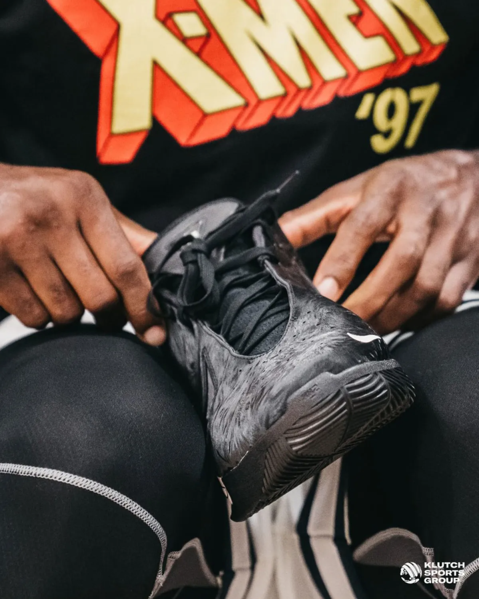 LeBron James teases the Nike LeBron 22. Credit: @kingjames