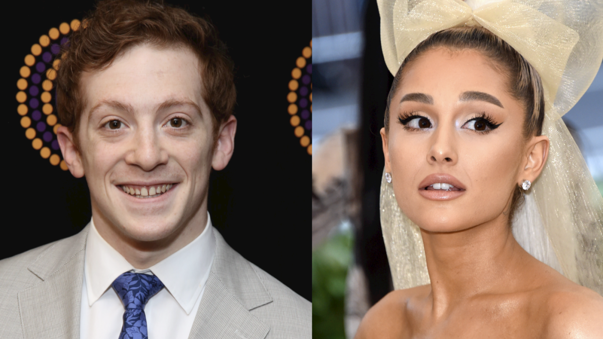 ethan slater, ariana grande