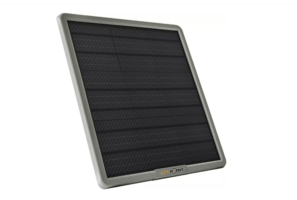 <p><a href="https://go.redirectingat.com?id=74968X1596630&url=https%3A%2F%2Fwww.dickssportinggoods.com%2Fp%2Fspypoint-lithium-battery-solar-panel-15000-mah-23sytuslrpnl15000tch%2F23sytuslrpnl15000tch%3FcategoryId%3D10590353&sref=https%3A%2F%2F" rel="nofollow noopener" target="_blank" data-ylk="slk:Shop Now;elm:context_link;itc:0;sec:content-canvas" class="link ">Shop Now</a></p><p>Spypoint Lithium Battery Solar Panel 15,000 mAh</p><p>dickssportinggoods.com</p><p>$79.98</p>