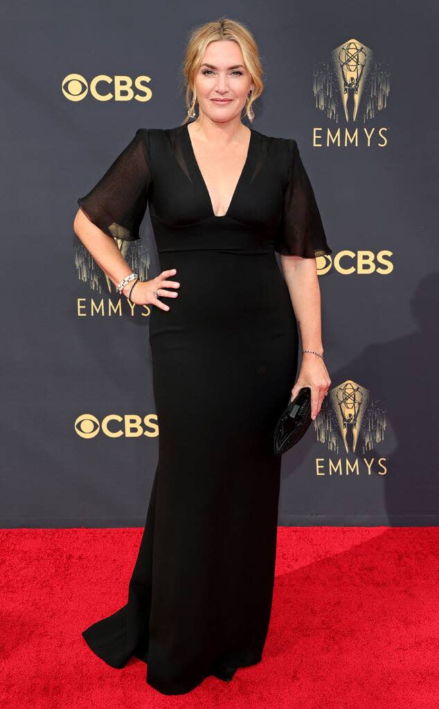 Kate Winslet, 2021 Emmys, Emmy Awards, Red Carpet Fashions, Arrivals