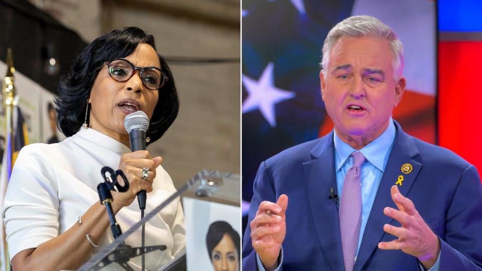 PHOTO: Angela Alsobrooks and Rep. David Trone (Getty Images)