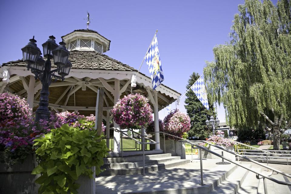 <p>This town has a Bavarian village feel that makes it <a href="https://www.tripadvisor.com/Tourism-g58560-Leavenworth_Washington-Vacations.html" rel="nofollow noopener" target="_blank" data-ylk="slk:a must-visit;elm:context_link;itc:0;sec:content-canvas" class="link ">a must-visit</a> during Oktoberfest and during the holiday season. Take in spectacular views of the Pacific Northwest on nearby hiking trails or just take it easy with some shopping and wine tasting.</p>