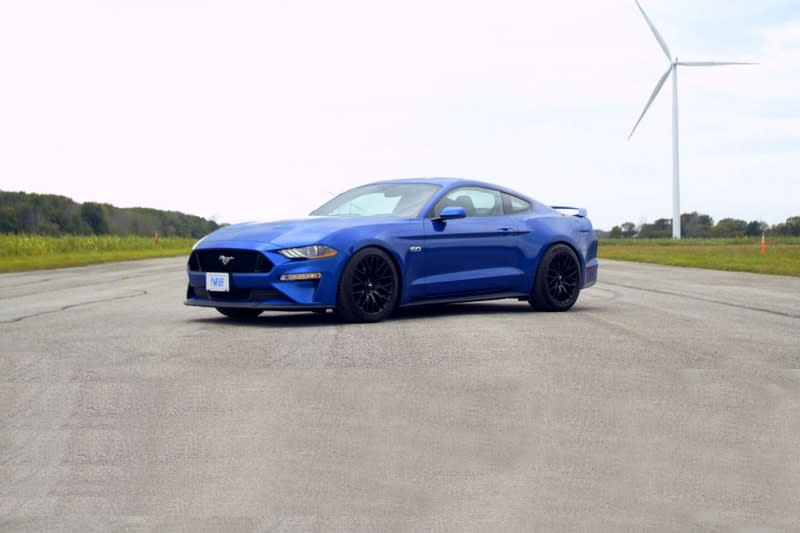 Mustang GT搭載5.0升自然進氣，擁有450hp/54kgm最大動力。