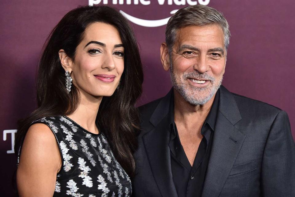 Amal and George Clooney