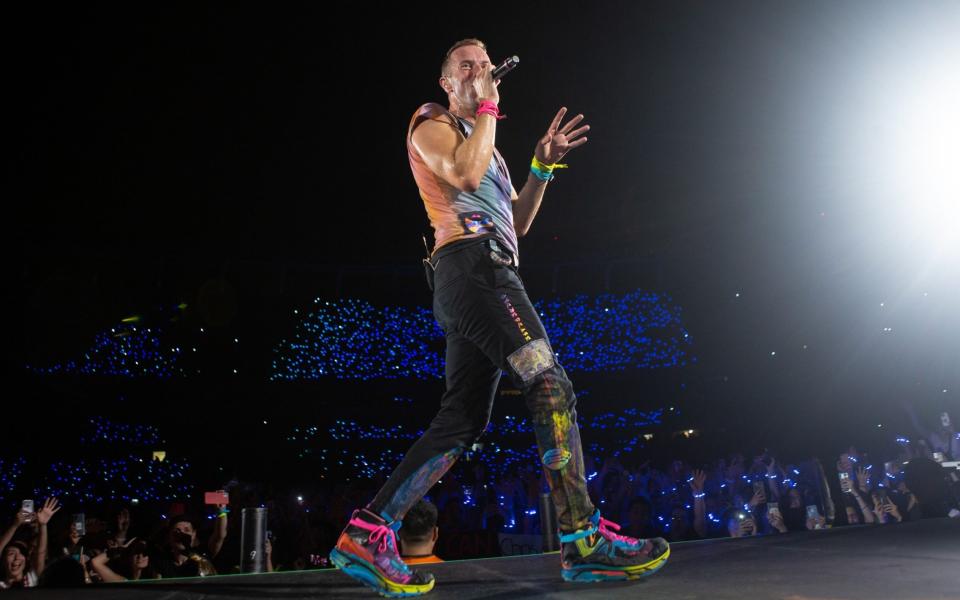 Chris Martin followed Springsteen’s lead - Santiago Bluguermann/Getty Images