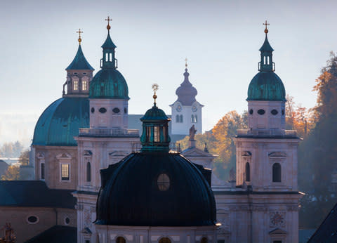 Nonnberg Abbey at dawn - Credit: Getty