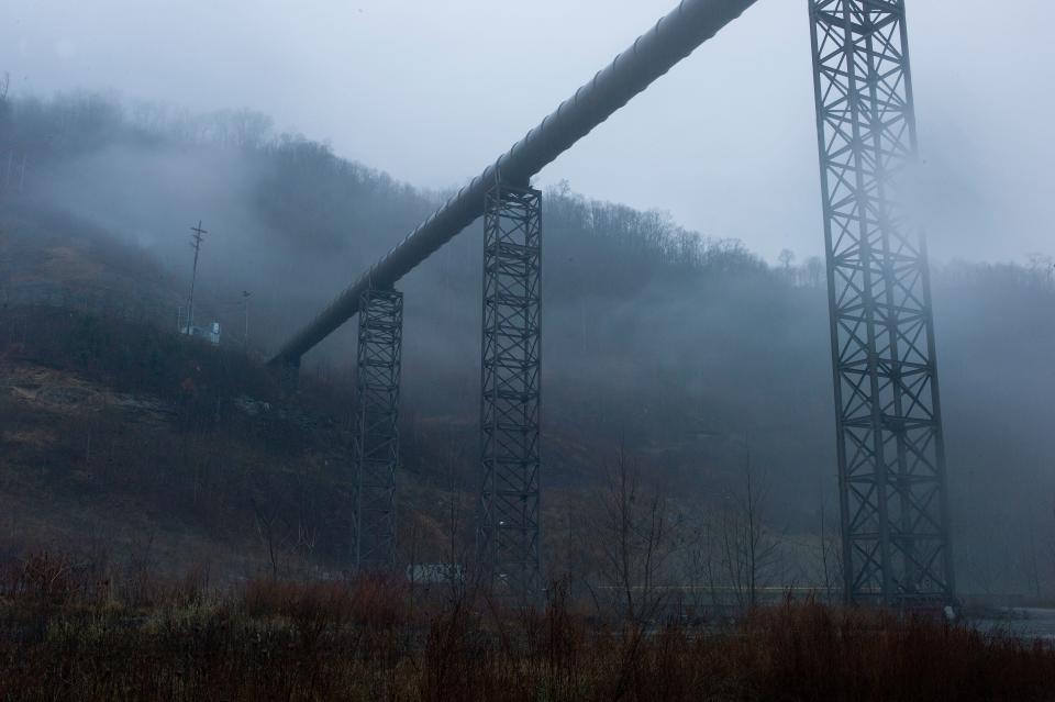 Mining is a dangerous business. In 2010, a deadly coal dust explosion at the Upper Big Branch mine in West Virginia — where coal is a top employer — killed 29 miners. (Andrew Lichtenstein via Getty Images)