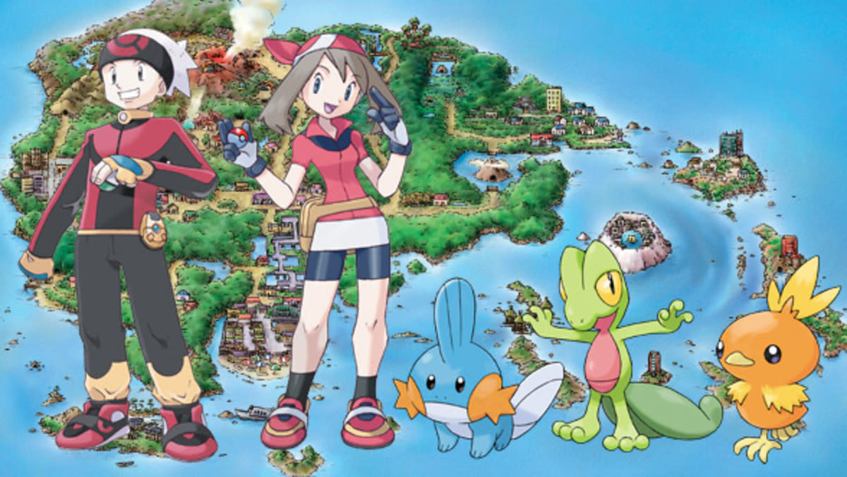 Gen 3 started with Pokémon Ruby and Sapphire.<p>The Pokémon Company</p>