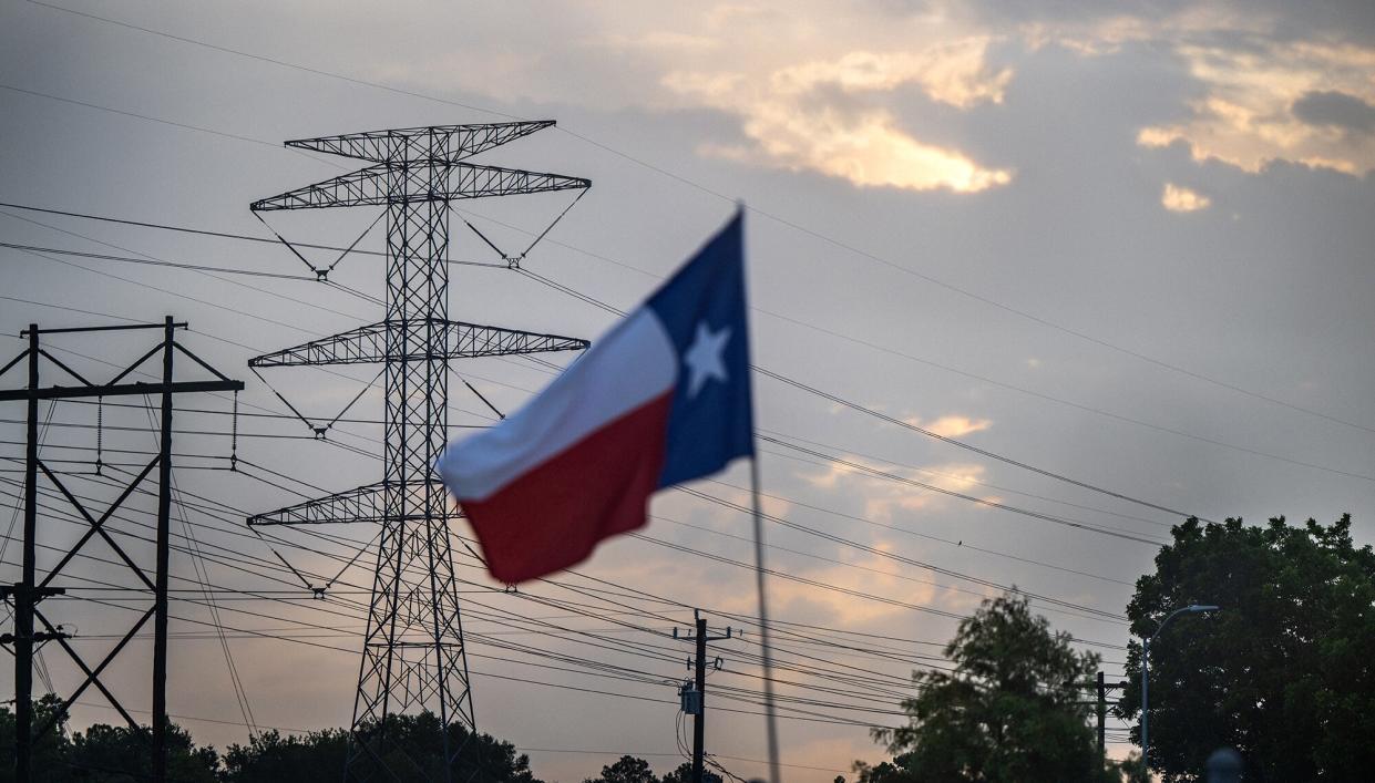 Texas transmission tower