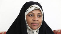 This undated photo provided by Iranian state television's English-language service, Press TV, shows its American-born news anchor Marzieh Hashemi. On Friday, Jan. 18, 2019, Iran's state-run English-language channel reported that its American anchorwoman detained in the U.S. will appear in court in Washington. Press TV said Marzieh Hashemi's court appearance is Friday. (Press TV via AP)