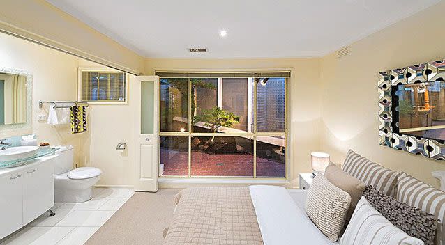 Reddit users were quick to point out an odd feature in this room. Source: Realestate.com.au