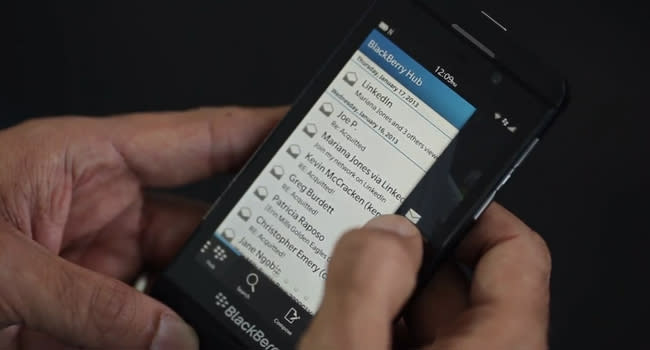 BlackBerry goes with newspaper ads in bid to reassure world of its future