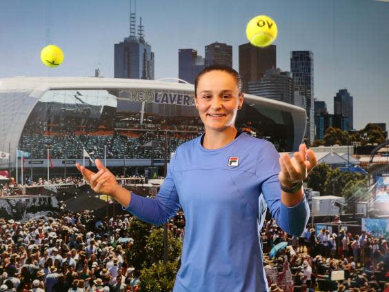 Ashleigh Barty insists there is no added pressure (Getty)